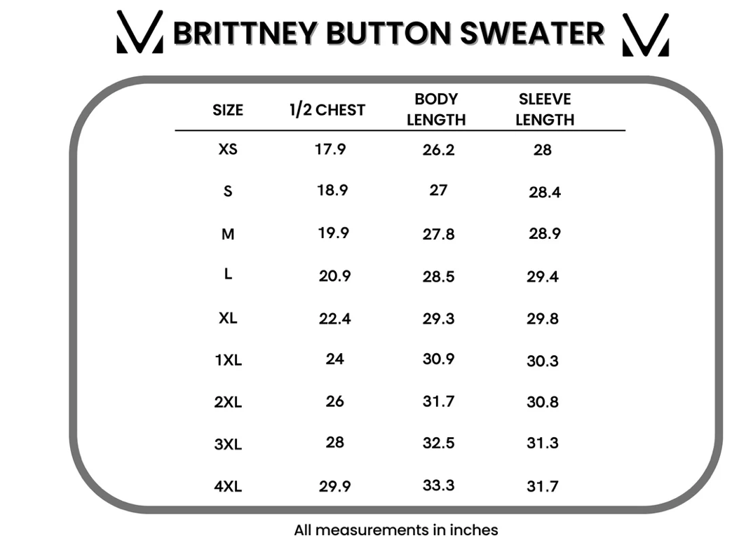 Brittney Button Sweater - Berry