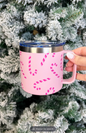 Candy Cane Travel Mug